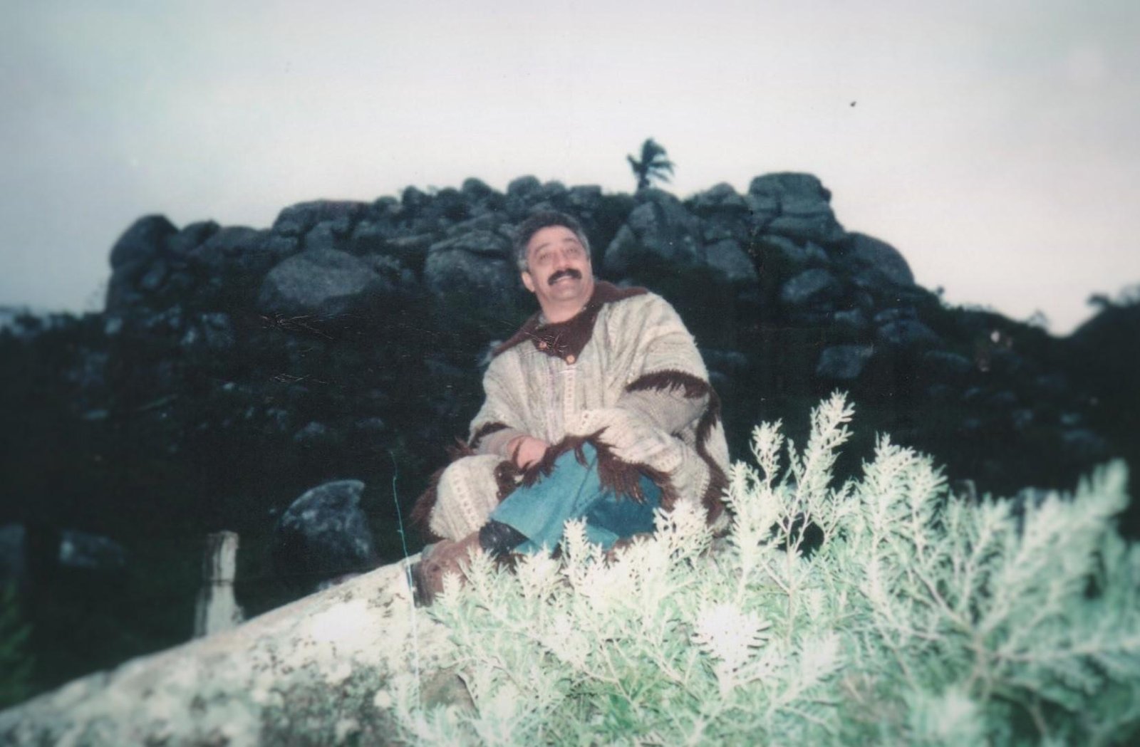 Anibal Tavares Lopes em uma jazida